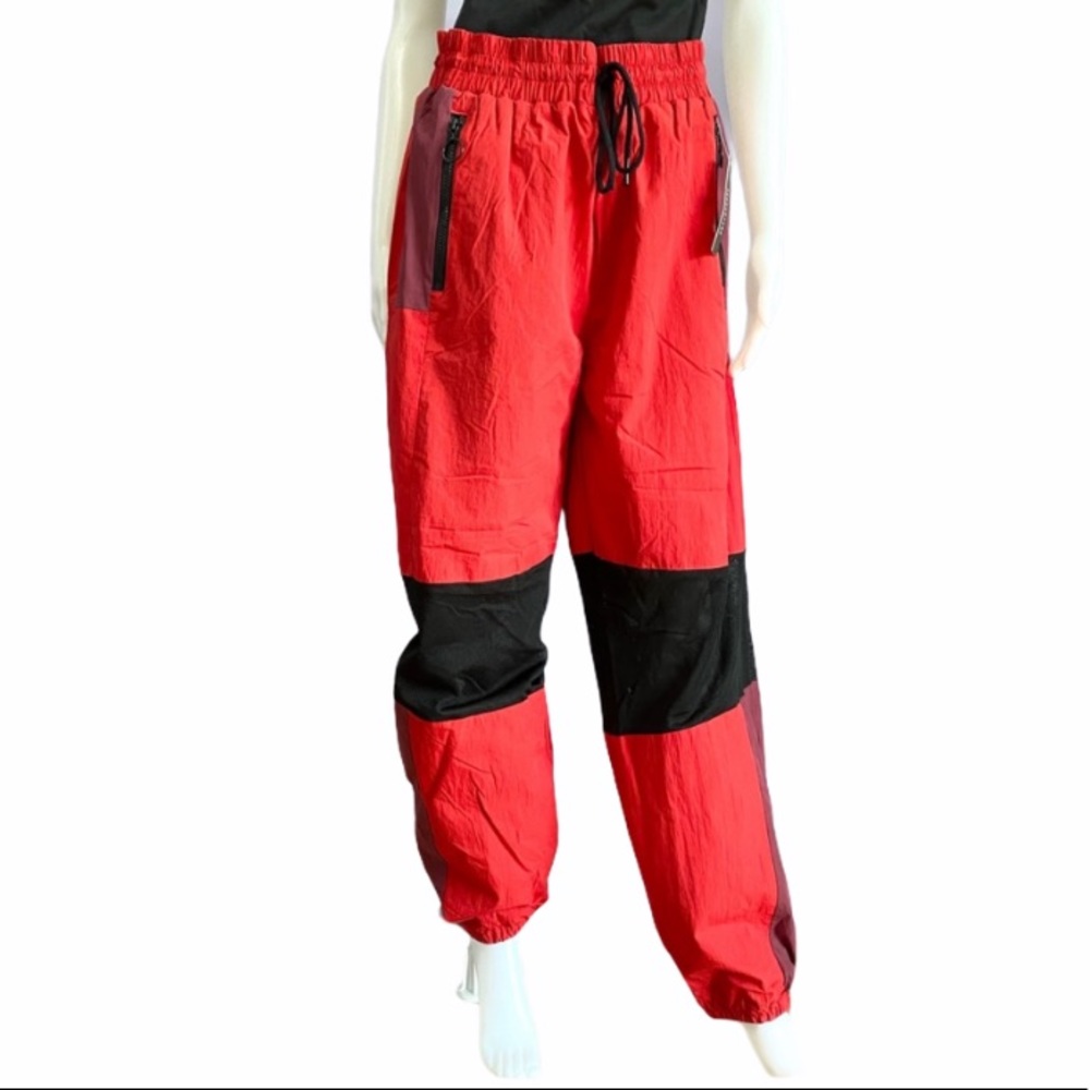 NWT SECNDNTURE Cherry Windbreaker Pants Large & XL